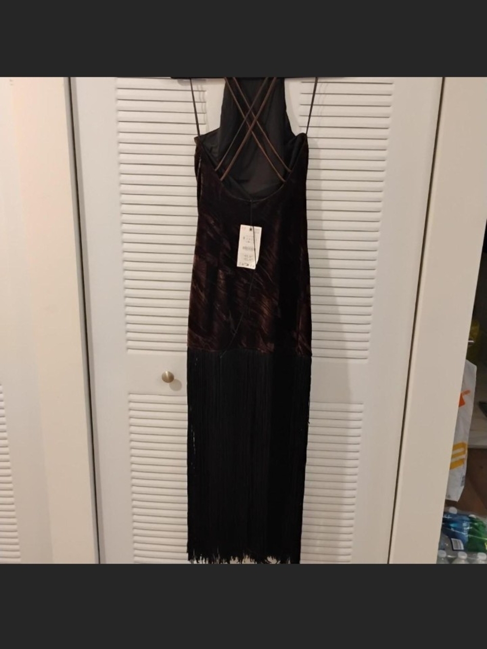 Zara Fringe Midi Dress - Picture 8 of 8